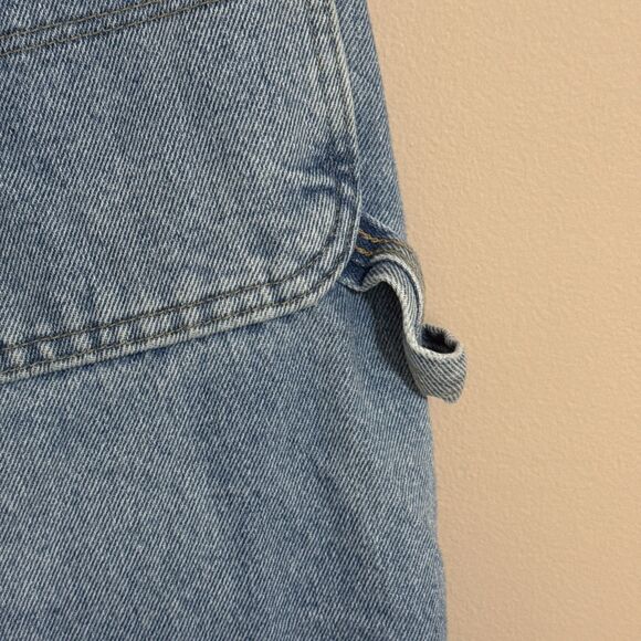 Wrangler Riggs Workwear Jeans Mens 33x30 Blue Carpenter Hammer Loop Denim - Picture 8 of 11